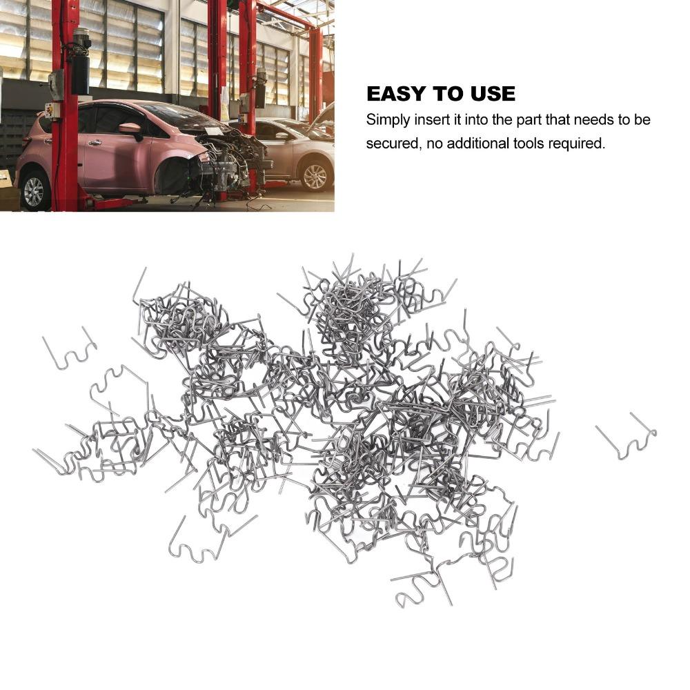 500PCS Pre Cut Wave Type Plastic Repair Staples Wave Welding Rods Maintenance Technician