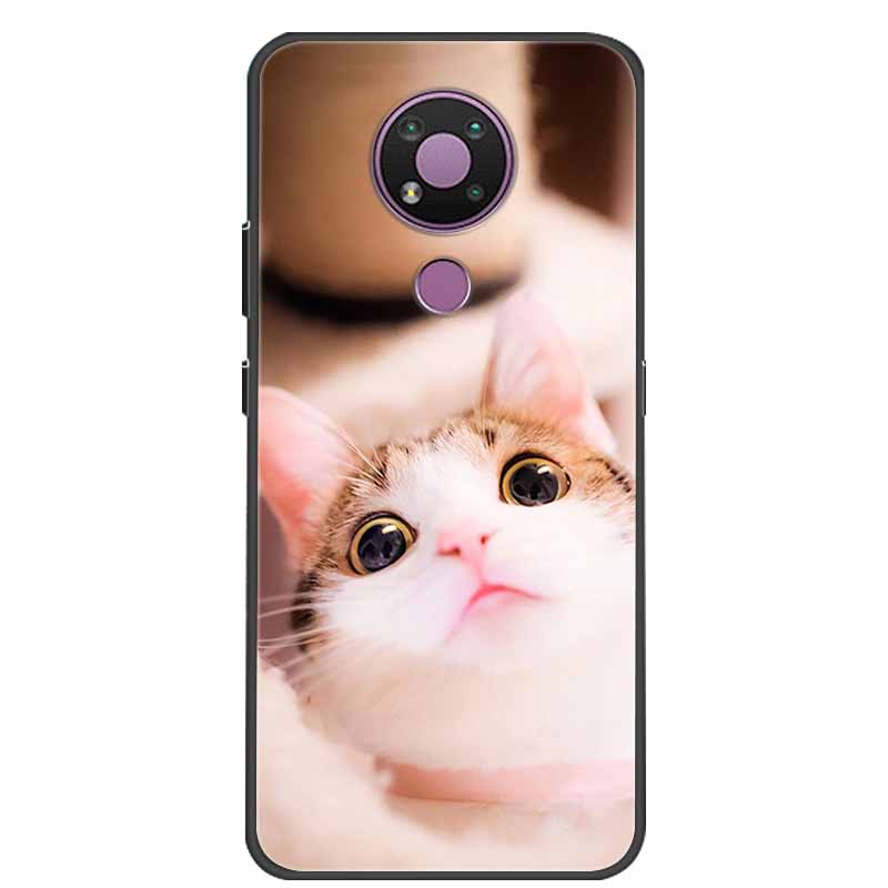 For Nokia 3.4 Case 5.4 Lovely Soft Silicone Protective TPU Bumper Back Cases For Nokia 5.4 Cover Cartoon Cute for Nokia3.4 Shell