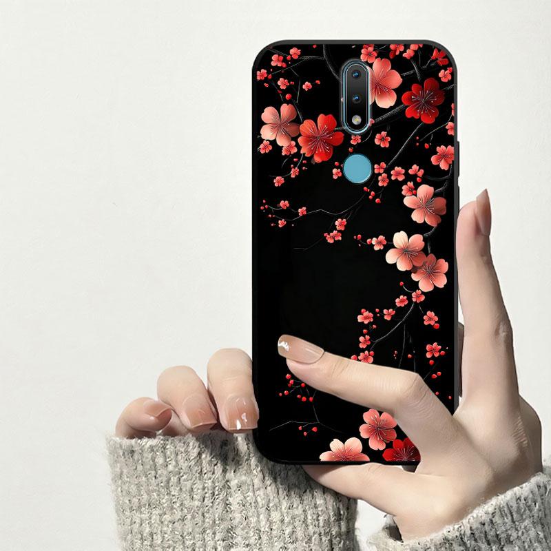 Protector For Nokia 2.4 1.4 3.4 5.3 5.4 6.2 Case Shockproof Soft Silicone For Nokia 7.2 6.3 8.3 5G Back Cover TPU Phone Case