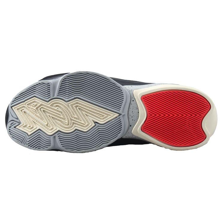 Кроссовки унисекс Air Jordan Zion 2 PF Black Cement Сигнально-красный Светло-дымчато-серый DM0858-060