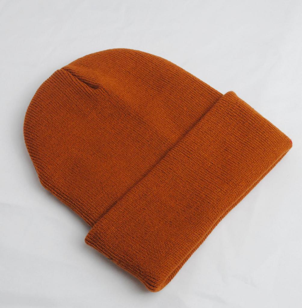 Knit Hat For Adults Winter Warmth Windproof Acrylic Cap For Casual Use