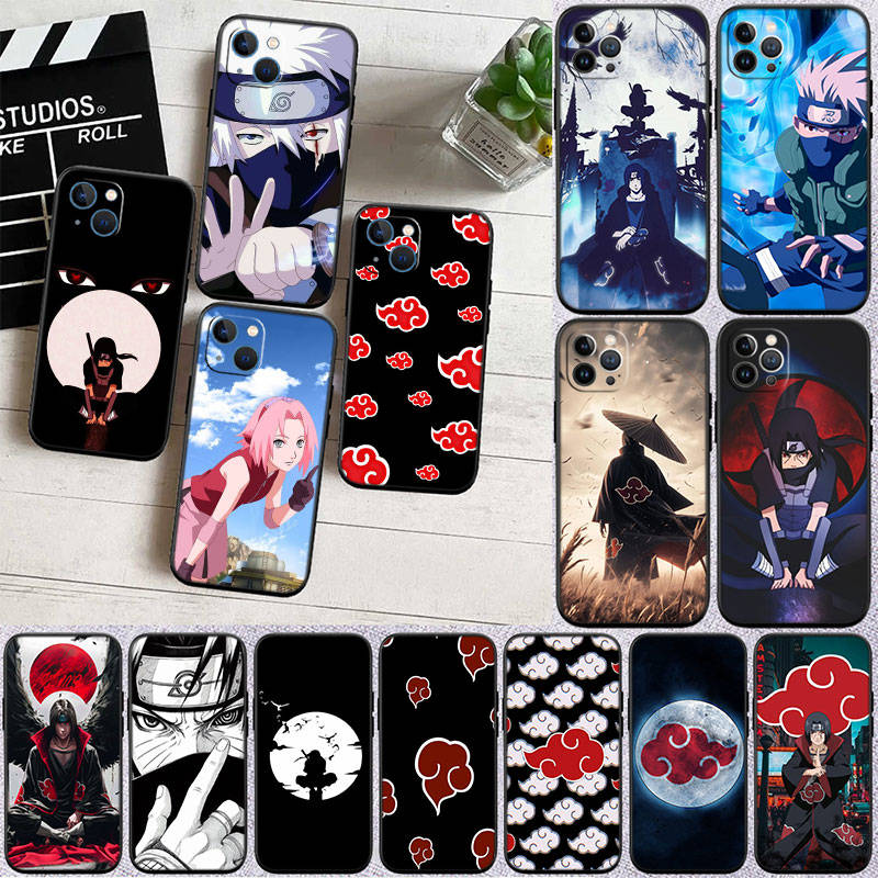 JO41 Naruto Itachi Sasuke Phone Case for Samsung A35 A25 A24 A15 A05S A05 M55 M35 M15 A06 A16 A02 A12 A13 A10 A20 A30 A22 A31 A32 A33 A41 A42 A50
