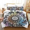 Indian Elephant Bedroom Bedding Set Housse De Couette Mandala Boho Home Textile Duvet Cover with Pillowcovers Beds Set Covers