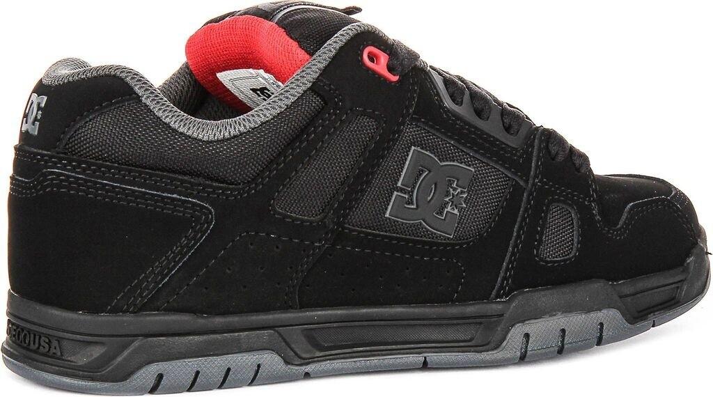 Кроссовки DC Shoes Stag black grey/red
