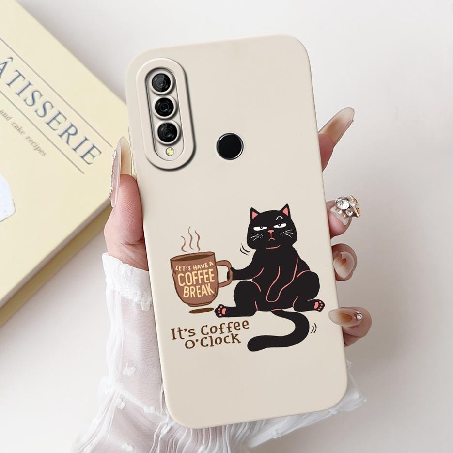 For Huawei Y6p Case MED-LX9N Stylish Candy Painted Cover Soft Silicone Phone Case For Huawei Y7p Y 6p HuaweiY6p HuaweiY7p Bumper