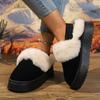 2024 Новые теплые ботинки женские зимние туфли на плоской подошве короткие плюшевые меховые ботильоны повседневная обувь спортивные замшевые мотоциклетные ботинки