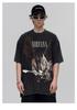 NIRVANA 'Nirvana' Graphic Rock Band Men's Heavyweight Cotton Retro Streetwear T-Shirt - Autumn Style, Short Sleeve