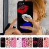 Applicable To IPhone16 Mobile Phone Case European and American Trendy Brand New Love Girl Sexy Lips Mobile Phone Case