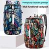 New Large Capacity Mountaineering Bag Waterproof Nylon Travel Bags Multifunctional Handbag Outdoor
