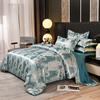 European Style Satin Jacquard (four-piece Set, Three-piece Set) Quilt Cover, Bed Sheet, Pillowcase, Single Bed, Double Bed Bedding