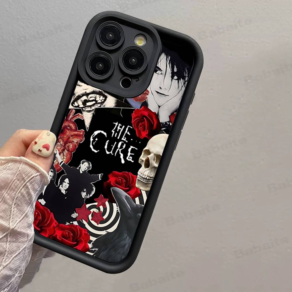 Горячий Классический Рок Группа The C-CureS Силиконовый Чехол Для Телефона Для IPhone 17 Pro Max 16 15 14 13 12 11 Plus 17 Air