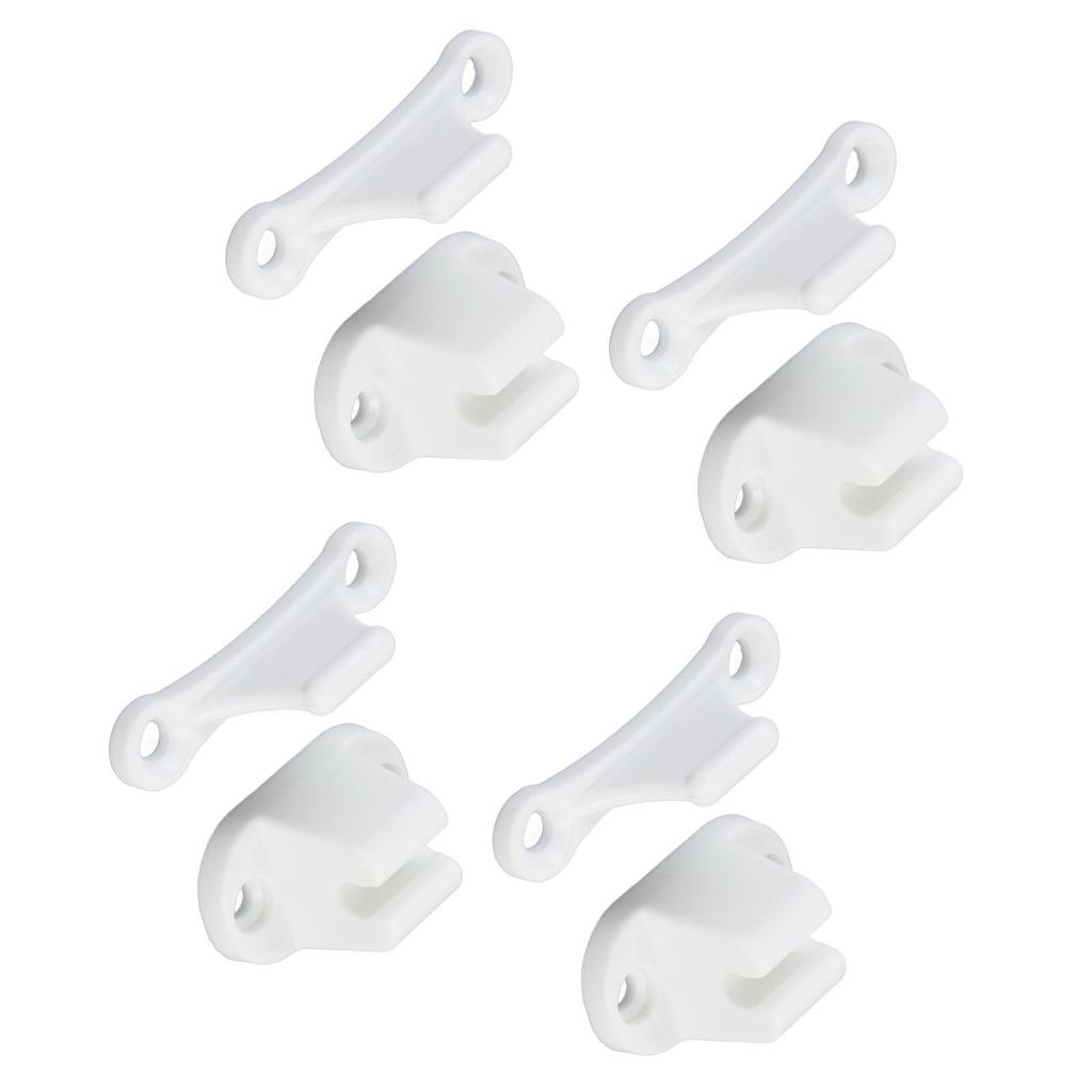 4 Pair RV Door Holder Retainer Nylon Storage Door Catch Latch Clip for Boat Trailer Camping Car