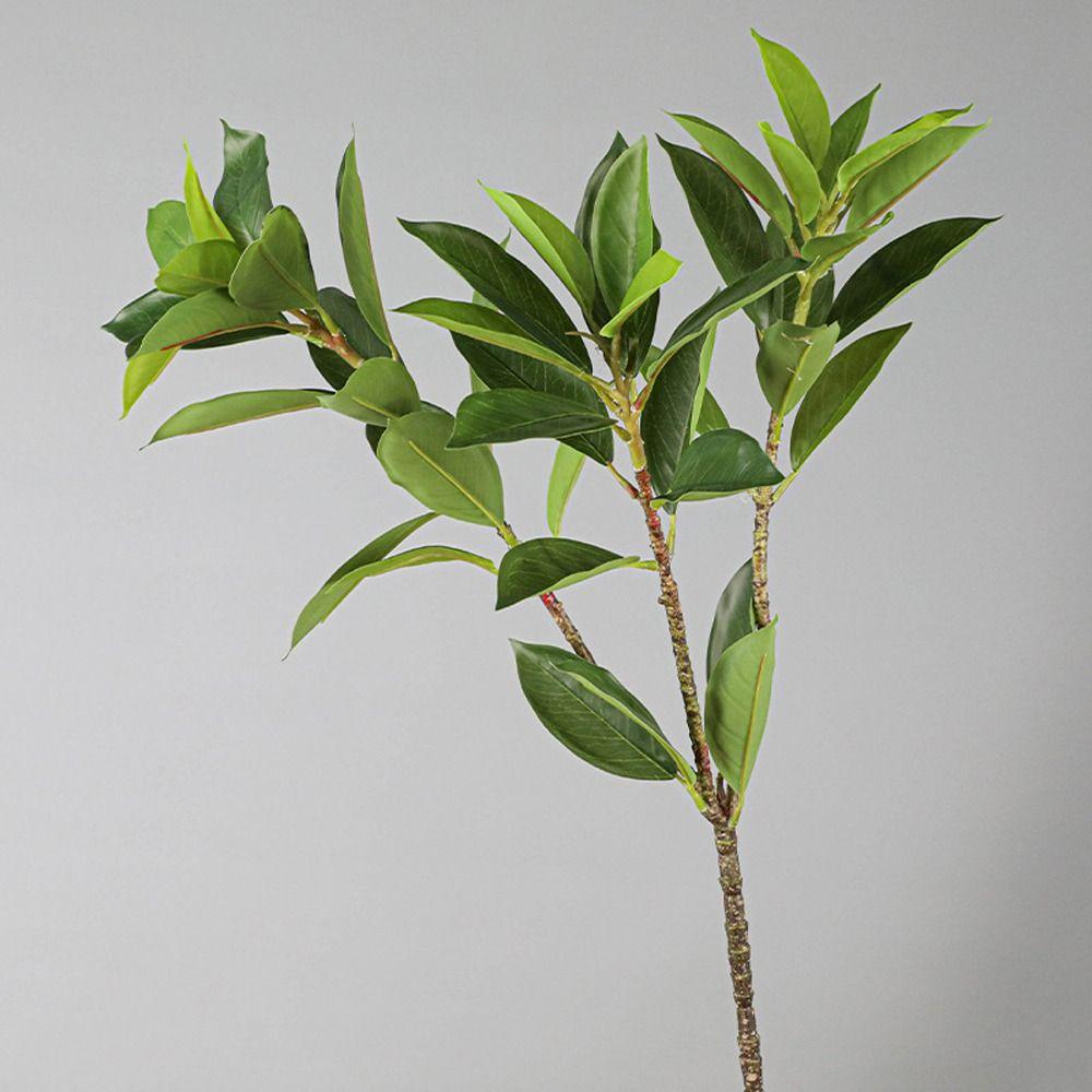 Real Touch Artificial Fagraea Branches Large Fake Plants Home Living Room Decor
