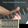 Guitar Fretboard Notes Map Labels Stickers Fingerboard For 6 String Acoustic