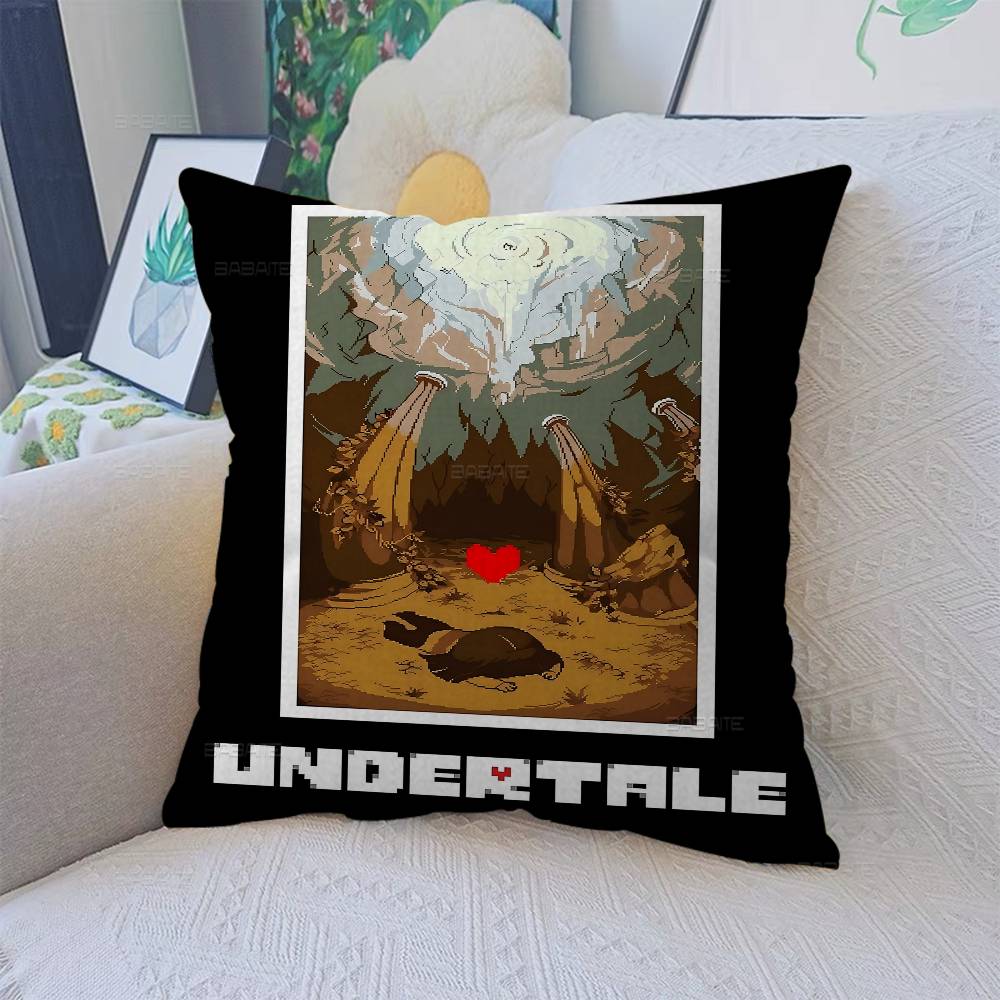 Аниме Дизайн Игра U-Undertale Винтажный Стич Счастливый Дракон наволочка чехол для диванной подушки украшение для дома детский подарок