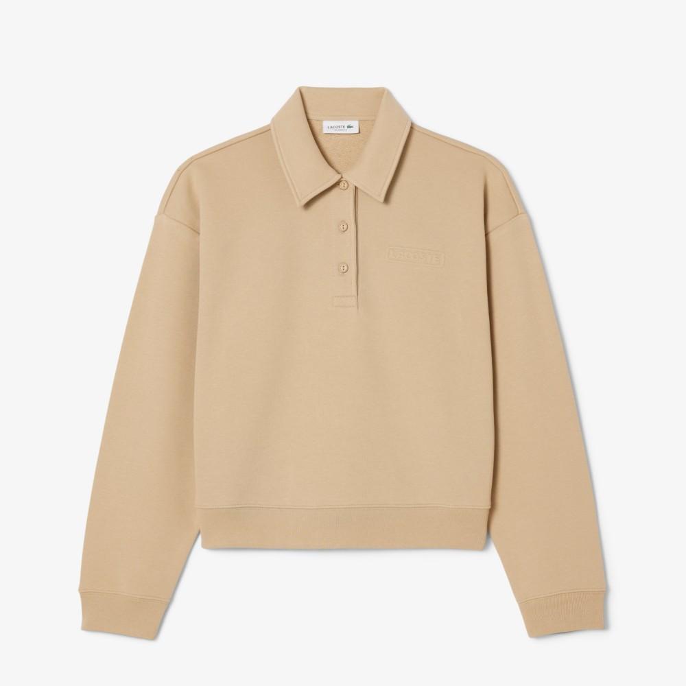 Lacoste Женская толстовка-поло с тисненым логотипом Signature SF0351-55N02S