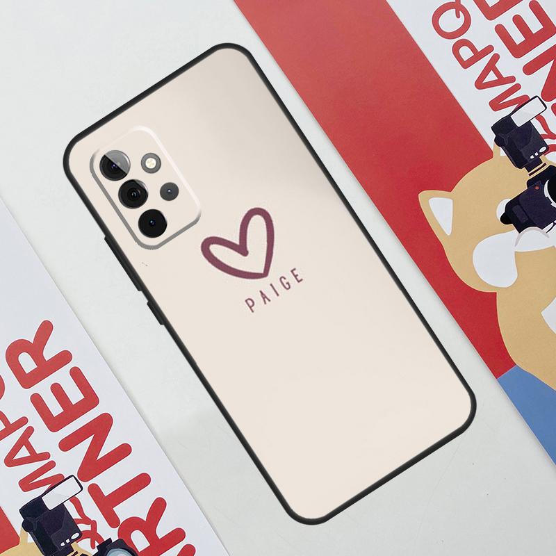 Персонализированный пастельный чехол для Samsung Galaxy A34 A24 A54 A14 A52 A42 A32 A22 A12 A51 A71 A53 A33 A23 A13