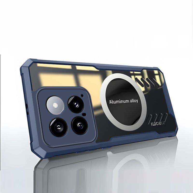 Охлаждающий теплоотводящий чехол для телефона Xiaomi 14 Ultra 13 Pro 12 Mix 4 для Magsafe Magsafe Прозрачный чехол для Mi 14 Pro 13 12S 11 Ultra