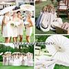 1Pcs Traditional White Wedding Supplies Dia 60/84cm Photography Prop  for Anniversary Wedding Party