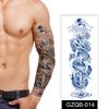Quality Dragon Design Customized Logo Arm Leg Skin Protective Herbal Juice Tattoo Stickers