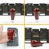 Leather Carbon Fiber Gear Shift Knob For NISSAN TEANA 2.5 J32 2008 2009 2010 2011 2012 MURANO Z51 2008-2011 MAXIMA A35 2008-2011