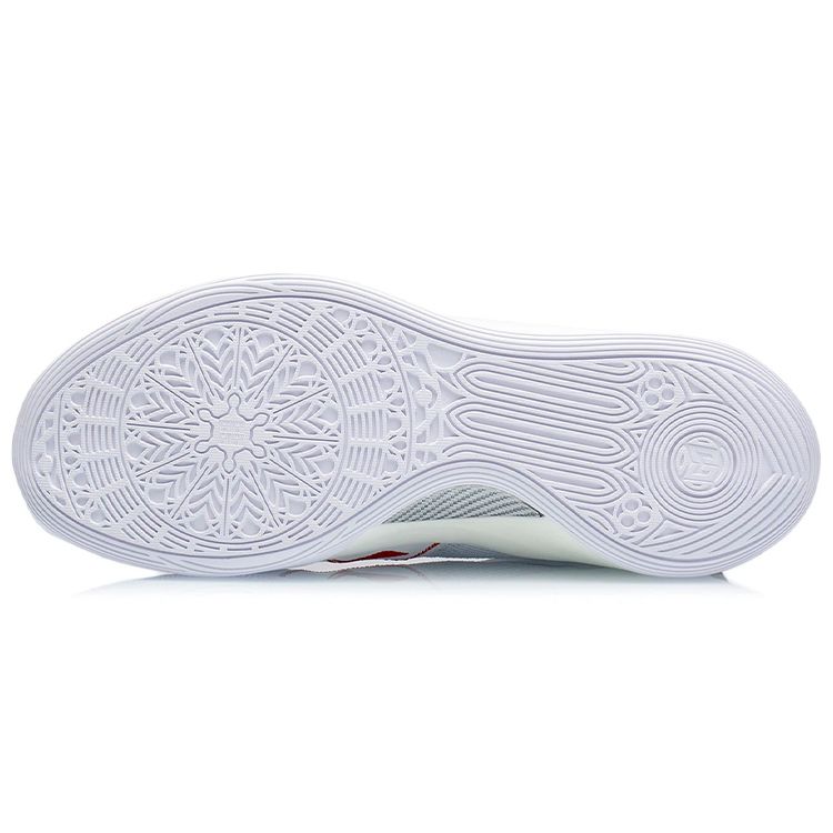 Li-Ning CJ-1 Mid Trail Blazers Home Мужские кроссовки Белый Красный ABAR019-5