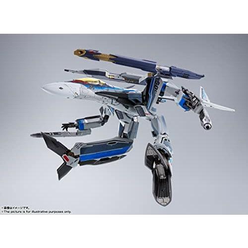 TAMASHII NATIONS DX Chogokin Macross Delta The Movie: Absolutely Live!!!!!! First Limited Edition VF-31AX Kairos Plus (Hayate Immelmann Custom) Approx