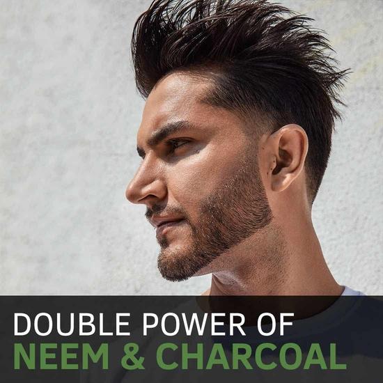 Ustraa Face Wash Acne Control - With Neem & Charcoal - 200g (Pack of 2) - Oil Control, Prevents Acne, Especially for Oily Skin | Keeps Face Non-sticky