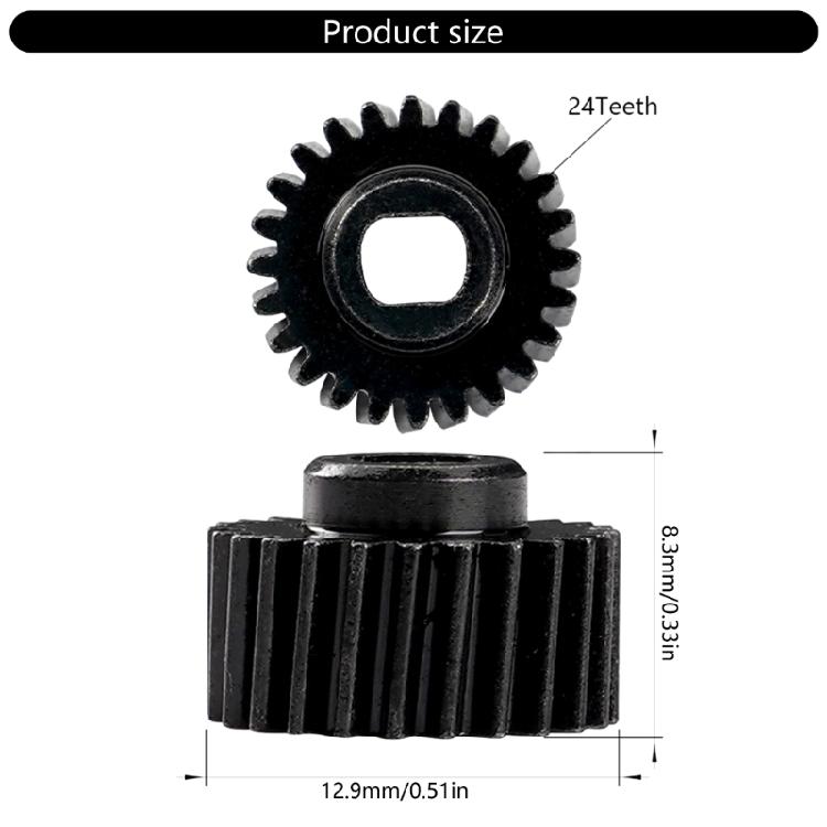 Автомобильное боковое электрическое складное зеркало заднего вида с функцией заднего хода, сменный мотор-редуктор, 24-зубчатая структура для точного движения