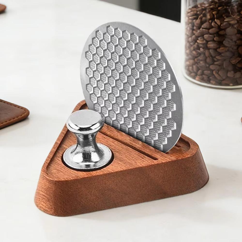 Triangular Coffee Filter Screen Rack Professional Espresso Grounds Screen Holder Cafe