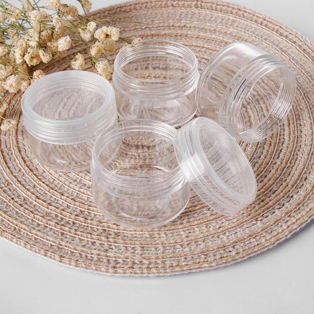Portable Pot Packaging Can Transparent Makeup Container Sample Canisters Cosmetic Jar Storage Boxes