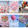 New 5D DIY Diamond Painting Color Balloon Diamond Embroidery Full Round Drill Rhinestones Crafts Scenery Home Decor Gift