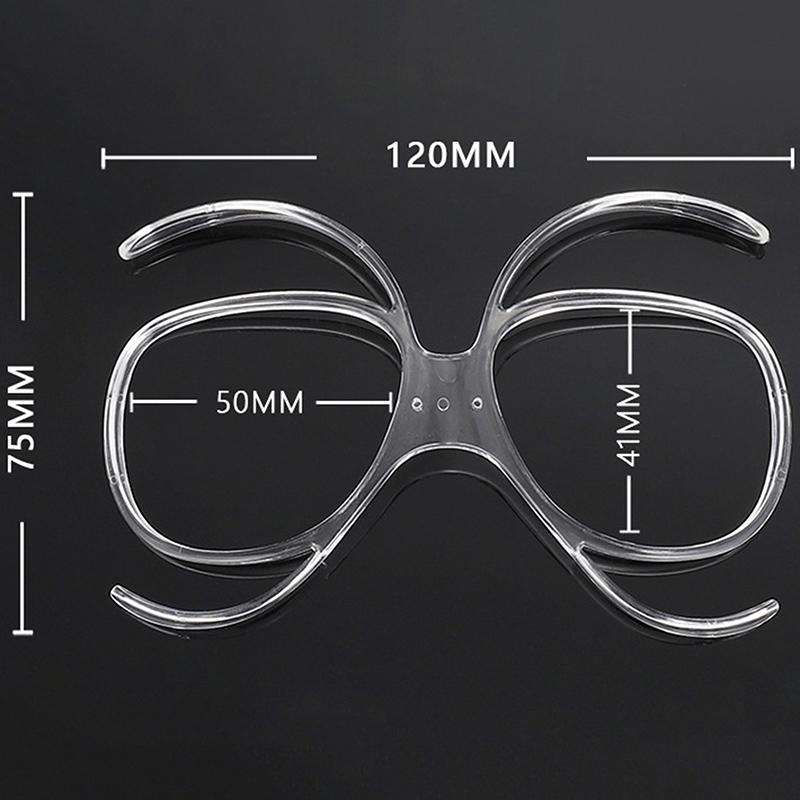 Рецептурные горнолыжные очки Вставка Rx Оптический адаптер Гибкие мотоциклетные очки