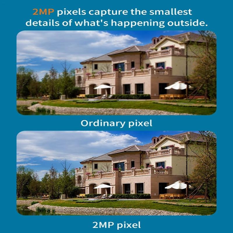 Full Color Solar Wire-Free Surveillance PTZ IP Dome Camera AI Humanoid Home Security Intercom CCTV Security Monitor