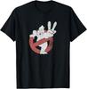 Ghostbusters Distressed Logo Ghostbusters II Retro Movie T-Shirt