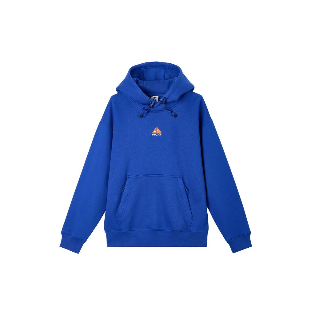 Nike ACG Therma-Fit Модная удобная универсальная флисовая свободная толстовка унисекс толстовка Game-Royal Safety-Orange Space-Blue DH3088-480