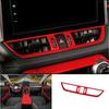 ABS Red For Toyota RAV4 - Decoration Middle Air Outlet Vent Cover 1PCS