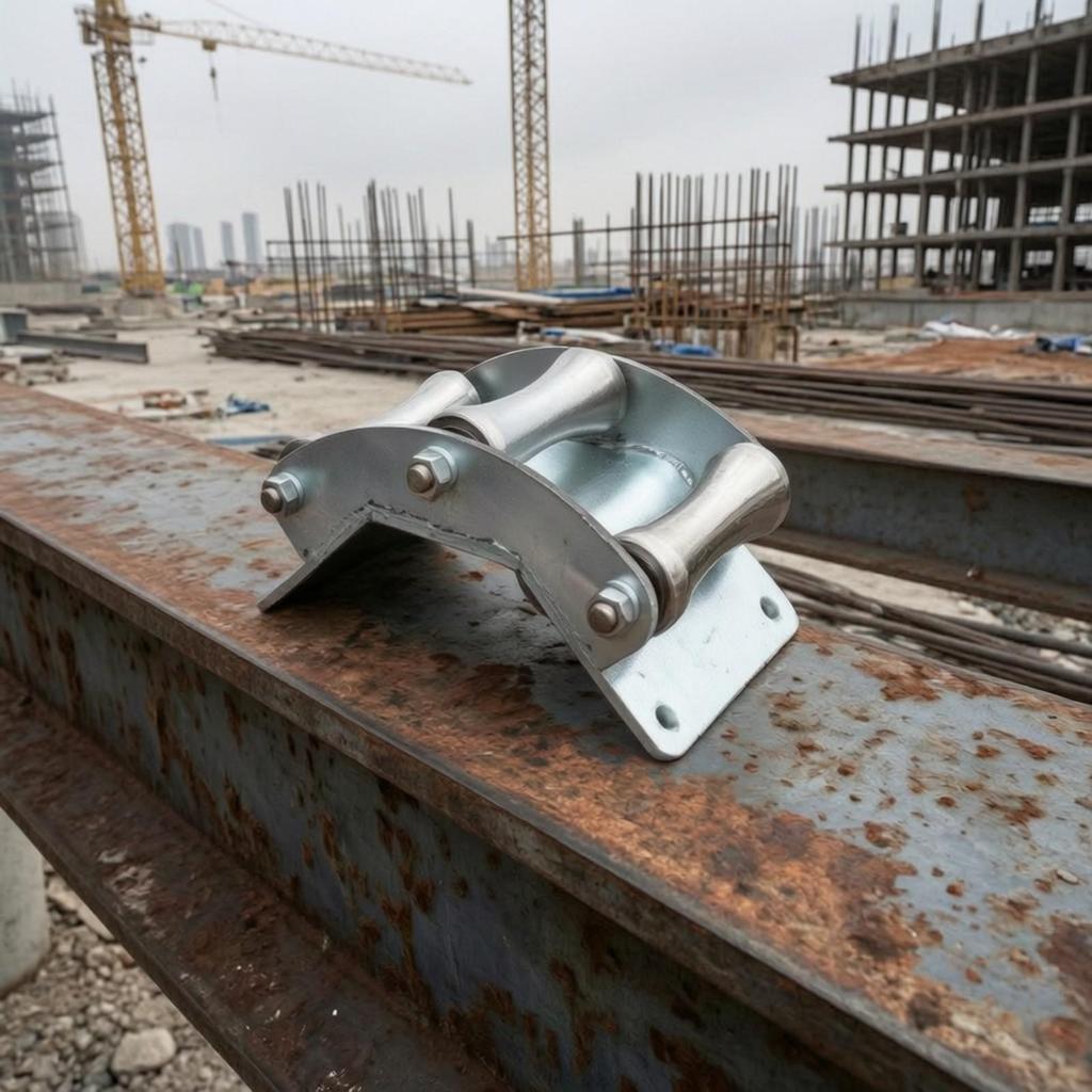 Cable Guide Pulley Assembly Robust for Construction, Industrial Lifting