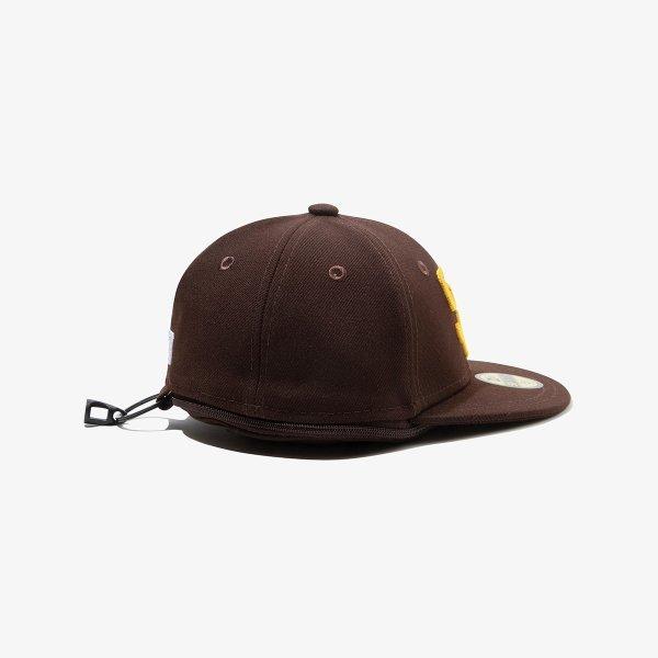 New Era Сумка-чехол для кепки San Diego Padres, мобильная сумка, цвет 'Жженый дуб', 15122079