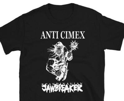 Футболка Anti Cimex Scandinavian jawbreaker  Готика Пост-панк Музыка  Унисекс