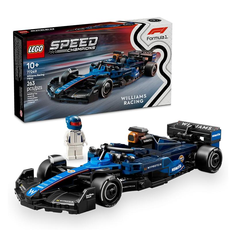 LEGO 77249 Williams Racing FW46 F1® Гоночный автомобиль Блочные игрушки