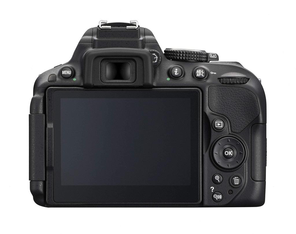 Nikon D5300 Digital SLR Camera with VR Lens Black [Refurbished] AF-P 18-55 Kit, (D5300LKP18-55)