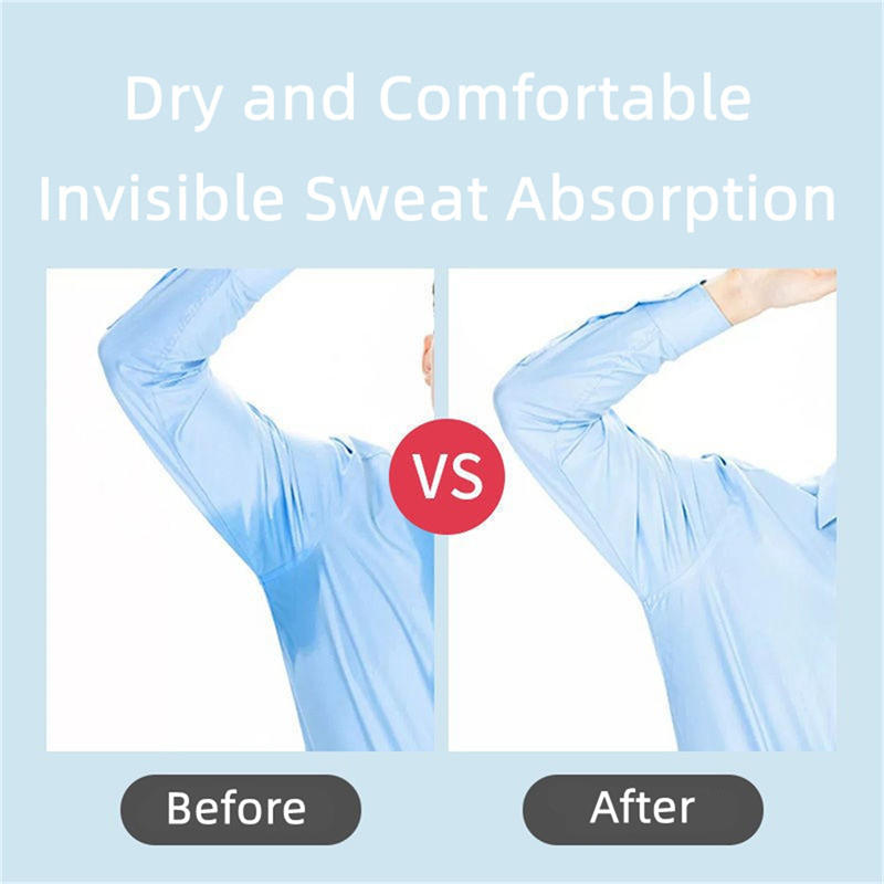 10-50pcs Unisex Summer Sweat Pads Deodorants Underarm Anti Perspiration Sweat Pads Disposable Armpit Absorb Useful Shield Pads