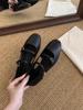 Плоские французские маленькие красные туфли Мэри Джейн одиночные туфли 2025 лето с юбкой свадебные туфли балетки вечерние туфли