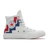 Converse All Star Chuck 70 Удобные и Повседневные Нескользящие и Износостойкие Высокие парусиновые кеды Женские Белые