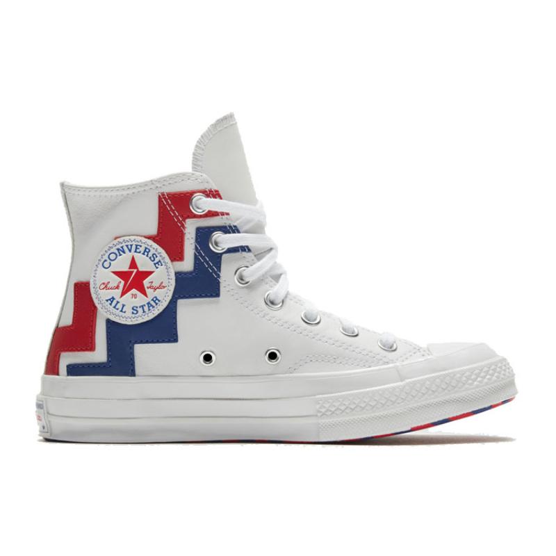 Converse All Star Chuck 70 Удобные и Повседневные Нескользящие и Износостойкие Высокие парусиновые кеды Женские Белые