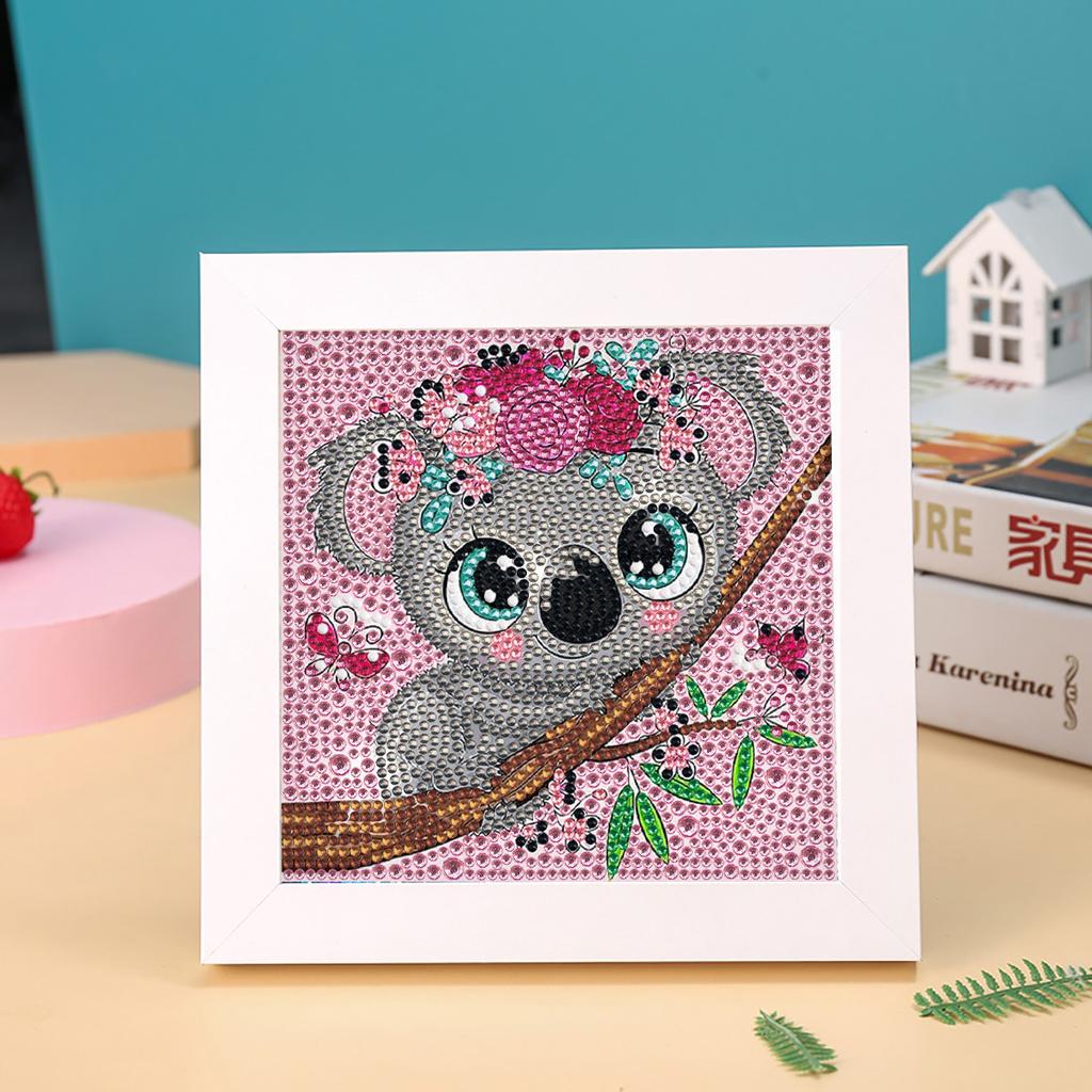 DIY Алмазная картина Набор мультфильм животное картина Кристалл Вода Алмазная вышивка День рождения Украшение Подарок