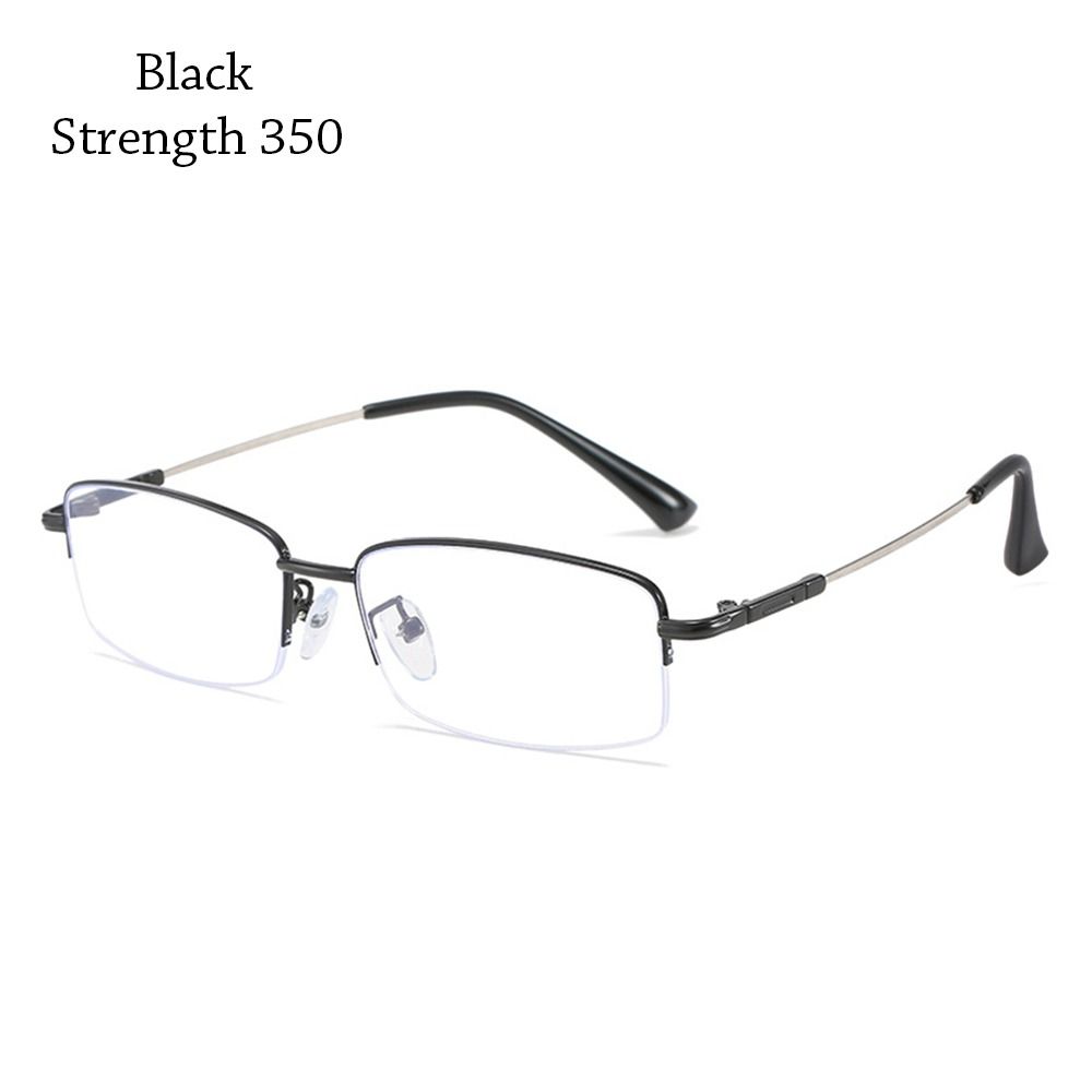 New Fashion Square Metal Ultra Light Myopia Glasses Blue Light Blocking Eyeglasses Vision Care