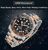 Pagani Design Часы GMT Hand Automatic Factory Сделано в Японии Механизм Diver Mechanical Корпус в комплекте Водонепроницаемый керамический безель Деловой деловой костюм