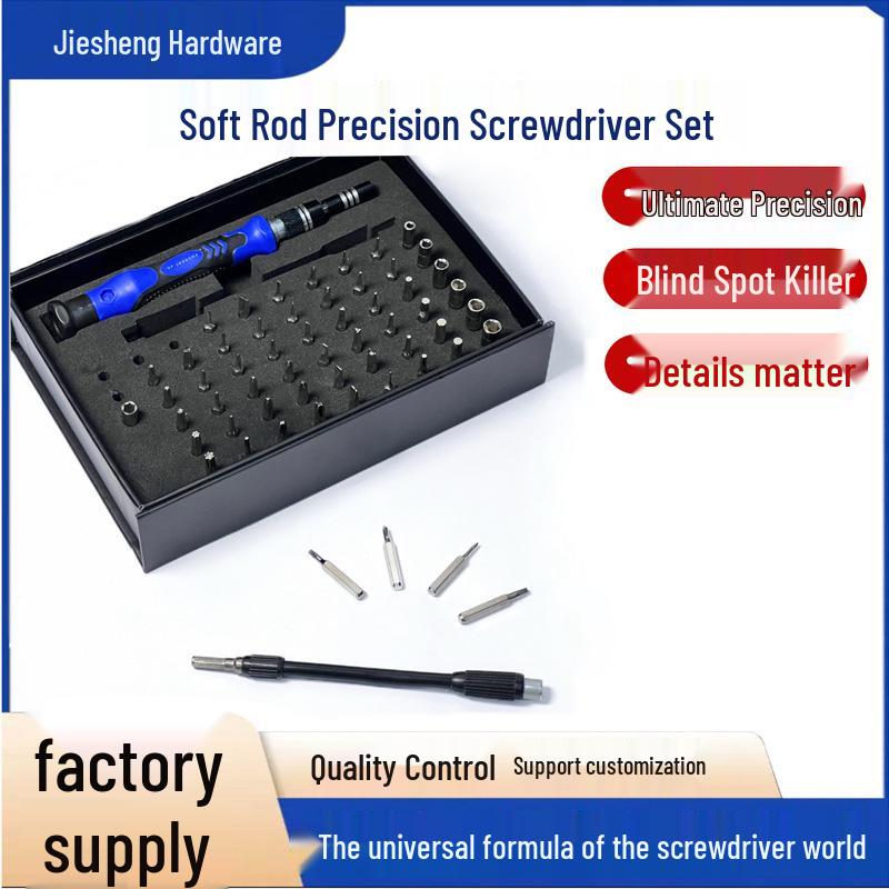 57-Piece Precision Screwdriver Set for Electronics Repair